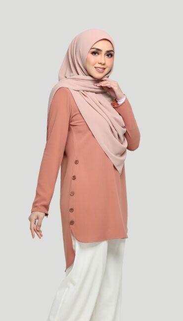 BETTY BLOUSE - SALMON