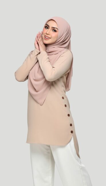 BETTY BLOUSE - CEREAL