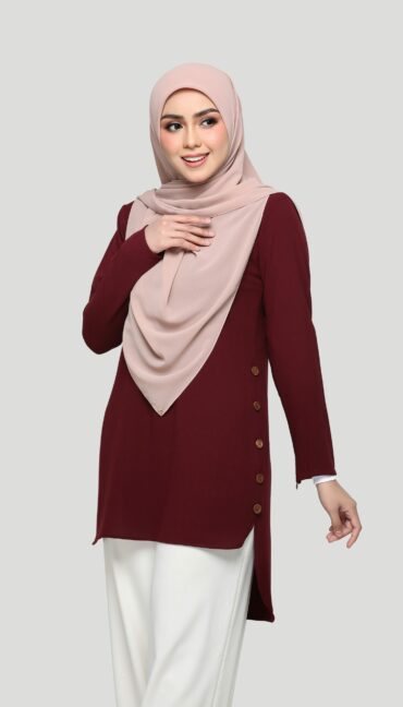 BETTY BLOUSE - CARMINE