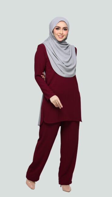 MEDINA TUNIC - GARNET