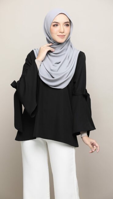 CHLOE BLOUSE - BLACK