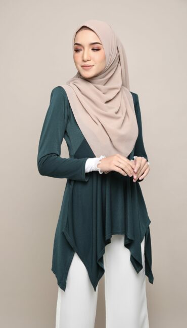 FATEEMA BLOUSE - EMERALD