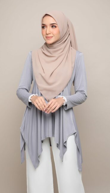 FATEEMA BLOUSE - HAZE