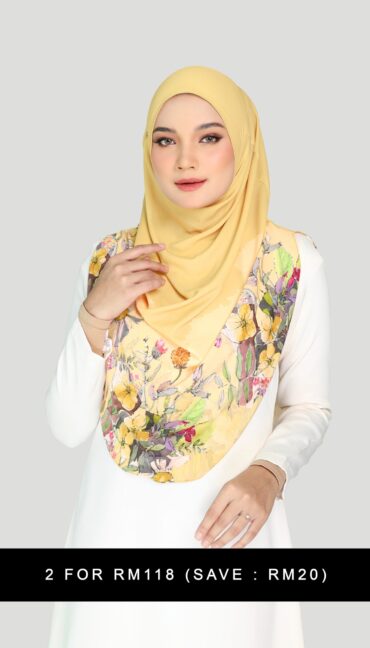 ROSE PRINTED - SAFFRON