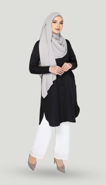 RAISA BLOUSE - EBONY