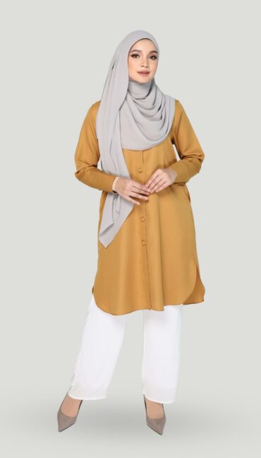 RAISA BLOUSE - SQUASH