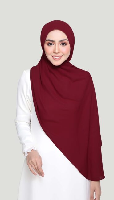 ALAYNA SHAWL - MERLOT