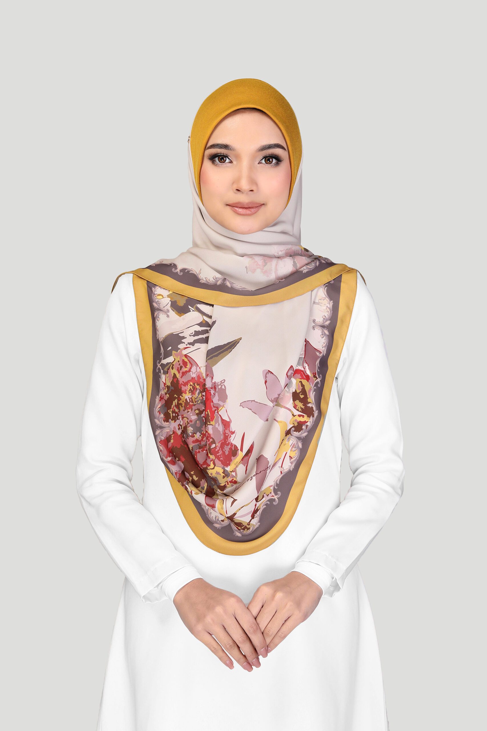 MARYAM PRINTED - FLAX