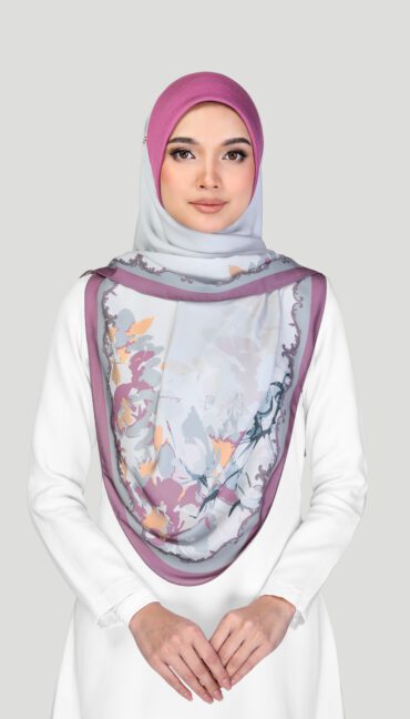 MARYAM PRINTED - PLUM
