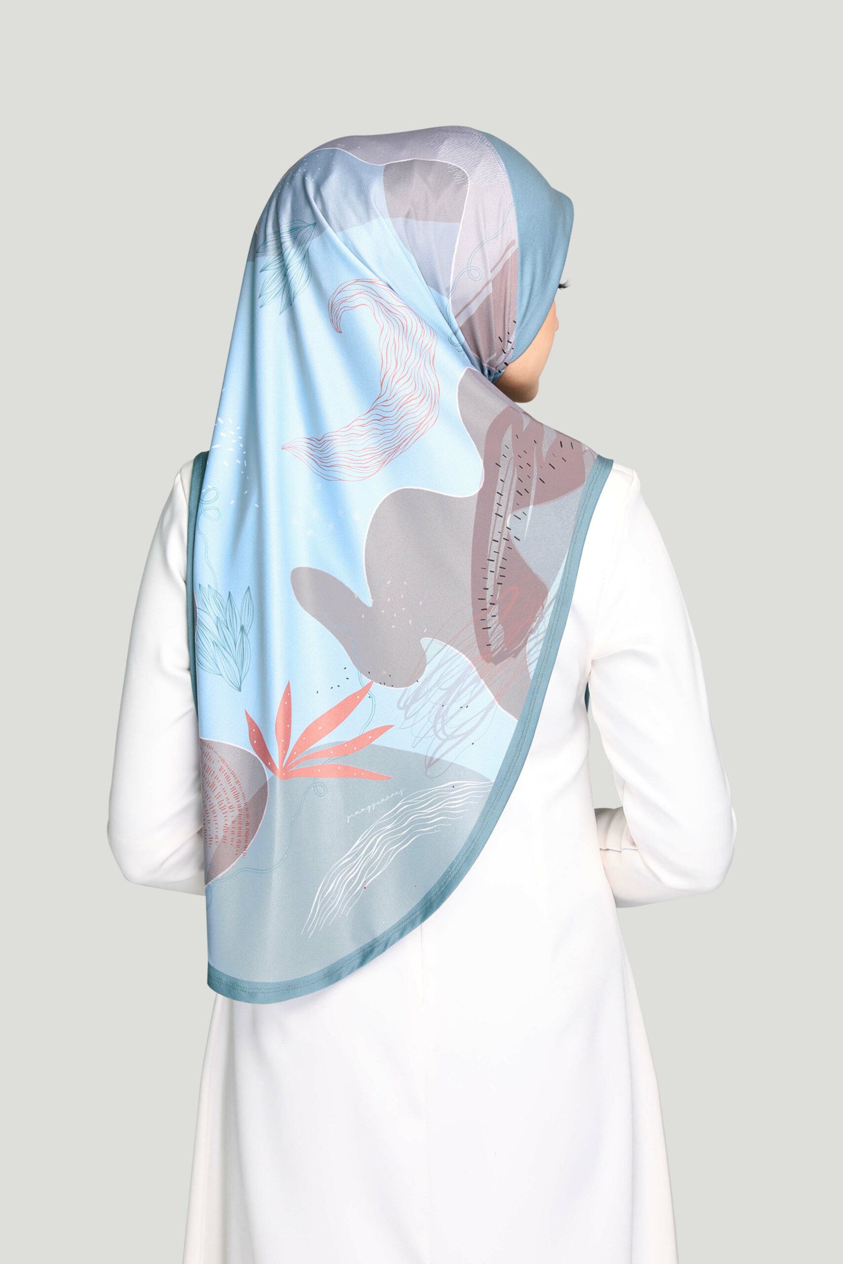 WARDA PRINTED - DELPH BLUE - Image 2
