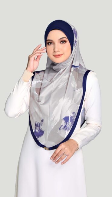 WARDA PRINTED - GRANITE