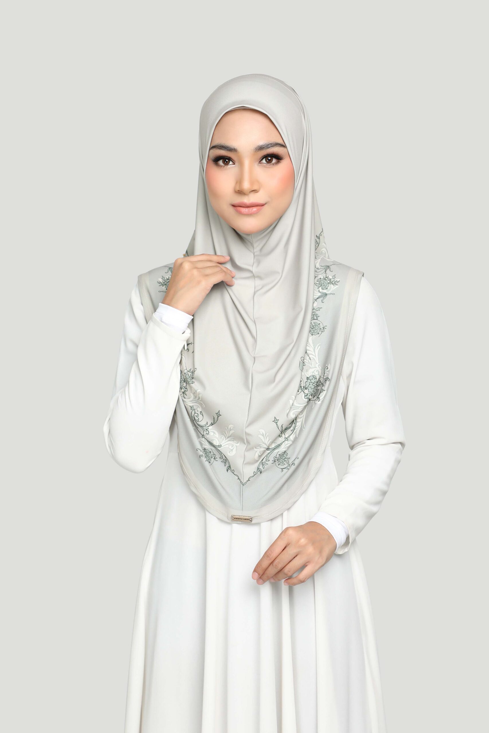 HANNA PRINTED - MINK