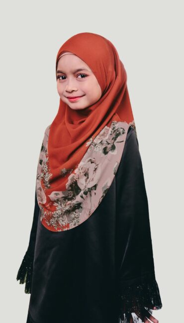 ROSE PRINTED KIDS - AIDILFITRI