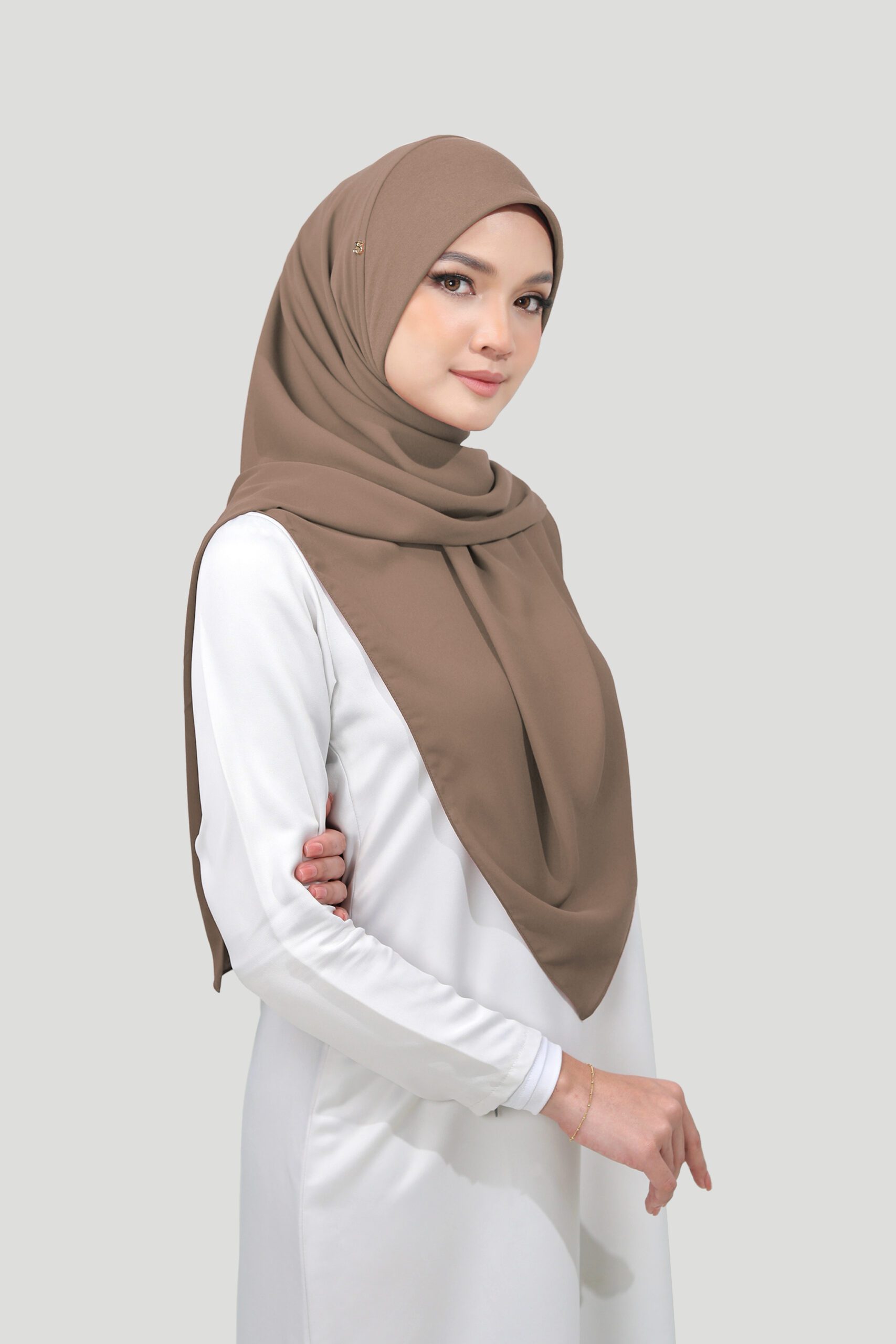 MALEEQA PLAIN - UMBER