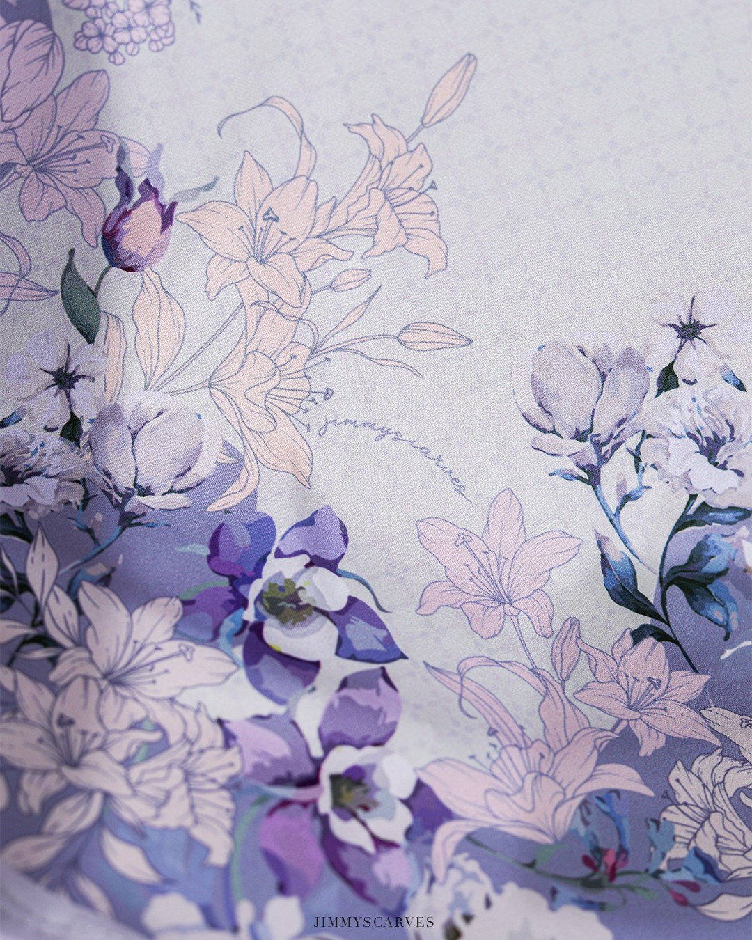 DAHLIA FLORAL - LAVENDER - Image 4