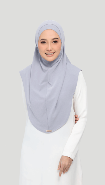 MAYA PLAIN - ASH BLUE