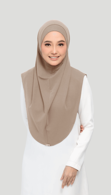 MAYA PLAIN - PASTEL BROWN